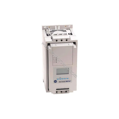 Figure 1: Front view of the Allen-Bradley 150-F1250NBE solid state controller showing its open enclosure design and power ter