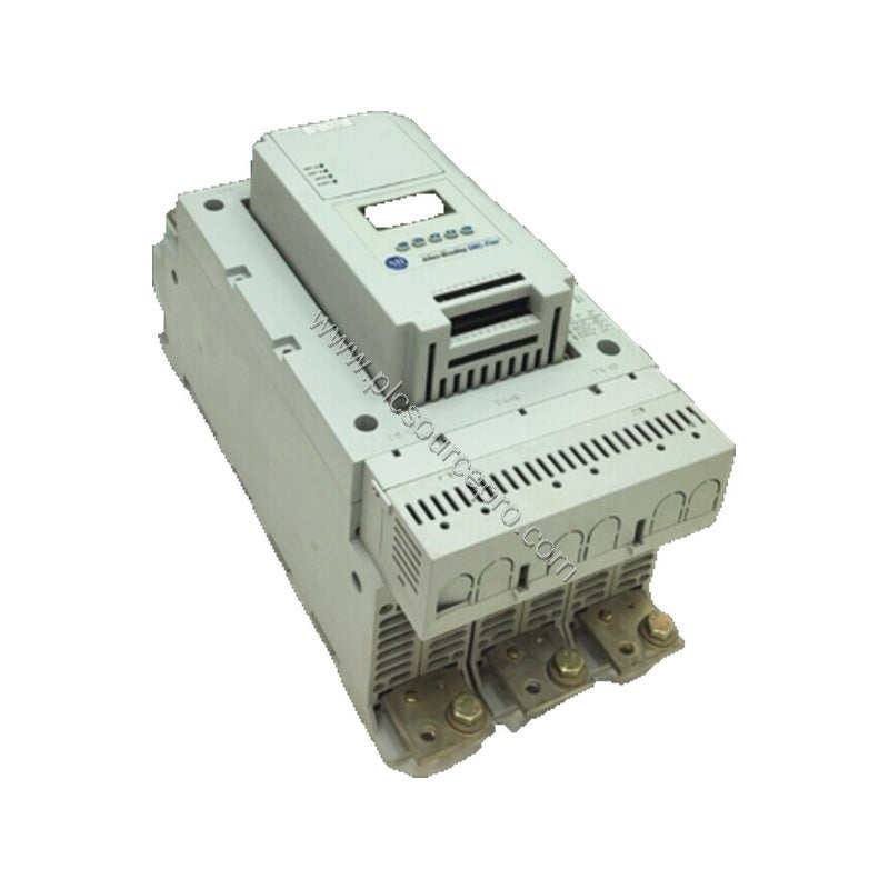 Figure 1: Front view of the Allen-Bradley 150-F135NBRB Smart Motor Controller showing its open-style industrial enclosure and