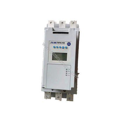 Figure 2: Close-up of the Allen-Bradley 150-F201NBD terminal connections and DPI communication ports for integration.