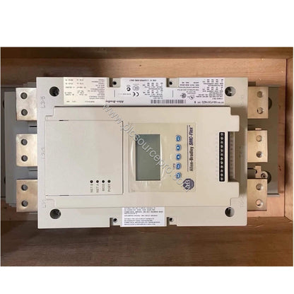 Figure 2: Close-up of the Allen-Bradley 150-F25NBD SMC-Flex smart motor controller highlighting its terminal connections and 