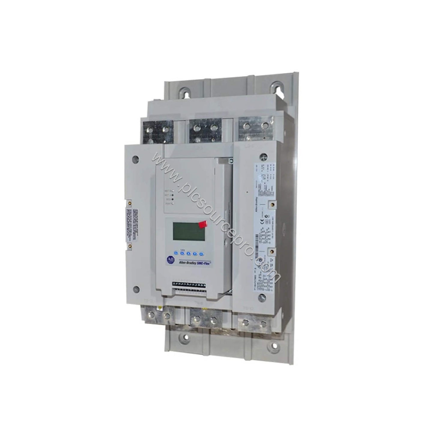 Figure 1: Front view of the Allen-Bradley 150-F317FAD solid state controller showing its robust IP65 enclosure and user-frien