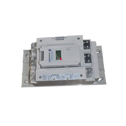 Figure 2: Close-up of the Allen-Bradley 150-F317NBD control terminal area, highlighting the programmable contacts and DPI com