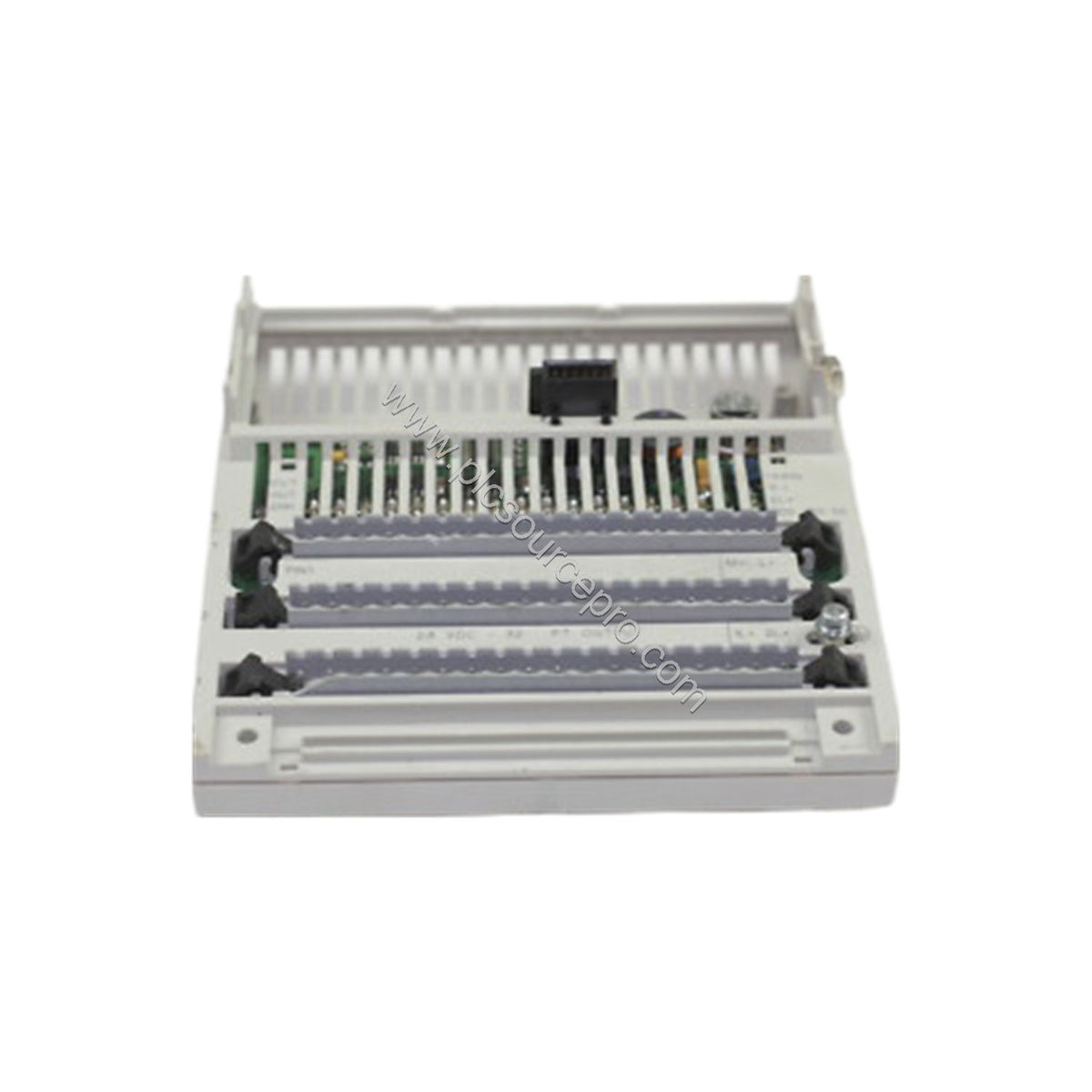Figure 2: The Bently Nevada 3500/45-05-00 module's internal terminations and AC LVDT interface, highlighting its industrial a