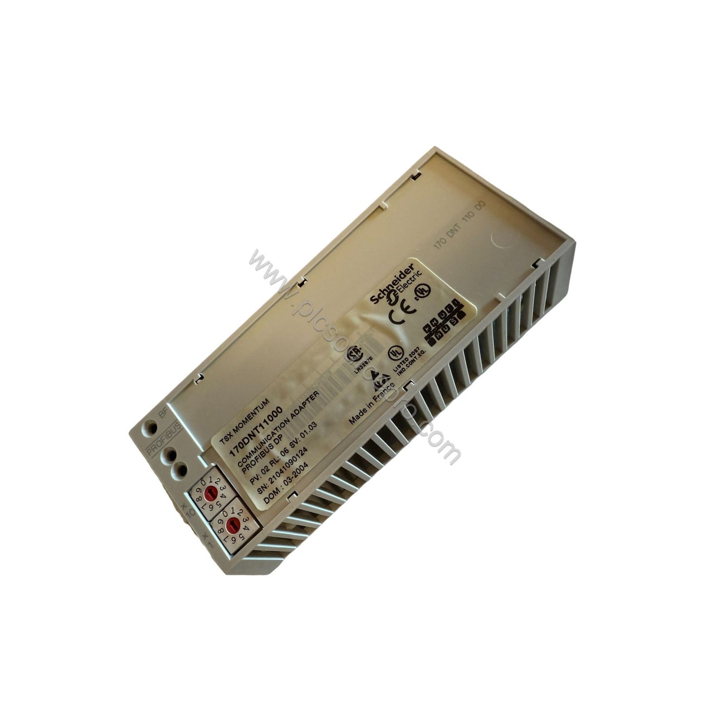Schneider 170DNT11000 Profibus DP Communication Adaptor-Modicon Momentum