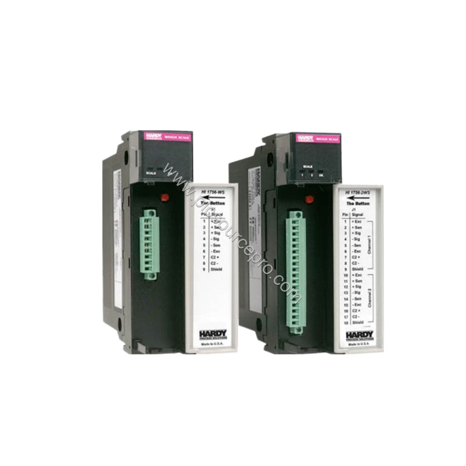 Figure 1: Front view of the Allen-Bradley 1756-L64 ControlLogix processor module showing its compact industrial housing and s