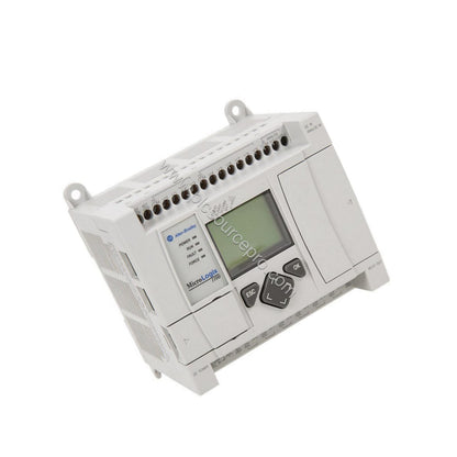Figure 2: Side profile of the Allen-Bradley 1763-MM1 highlighting the non-volatile memory module connector and write-protect 