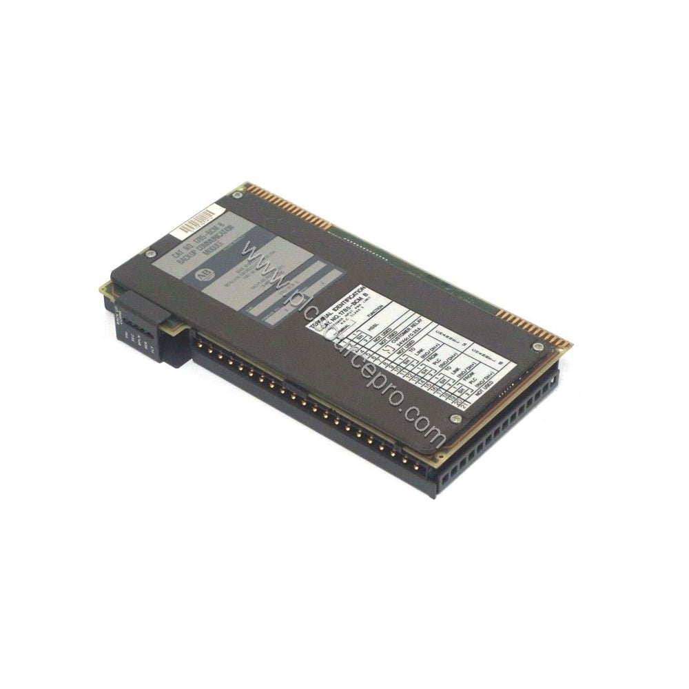 Figure 1: Front view of the Allen-Bradley 1785-L40C15 ControlNet PLC5 processor showing its industrial enclosure and status i