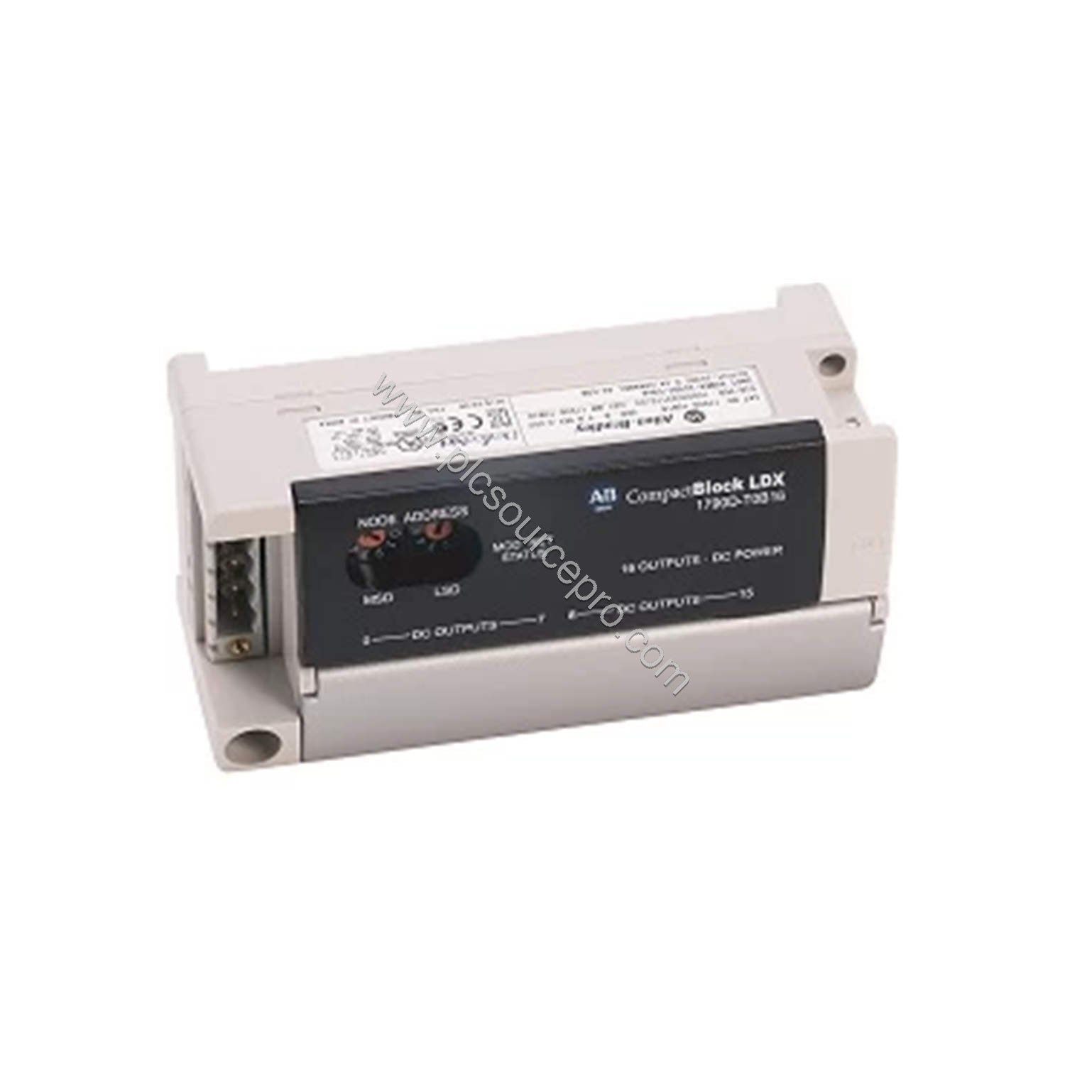 Figure 1: Front view of the Allen-Bradley 1790-T0A8X Industrial Automation Module showing its compact industrial enclosure an