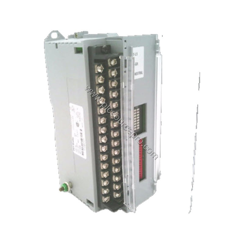 Figure 1: Front view of the Allen-Bradley 1791-24A8 Industrial Automation Module showing its compact industrial enclosure and