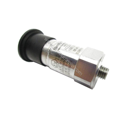 Figure 1: Close-up of the Bently Nevada 200350-11-00-CN industrial accelerometer showing its stainless steel cylindrical body