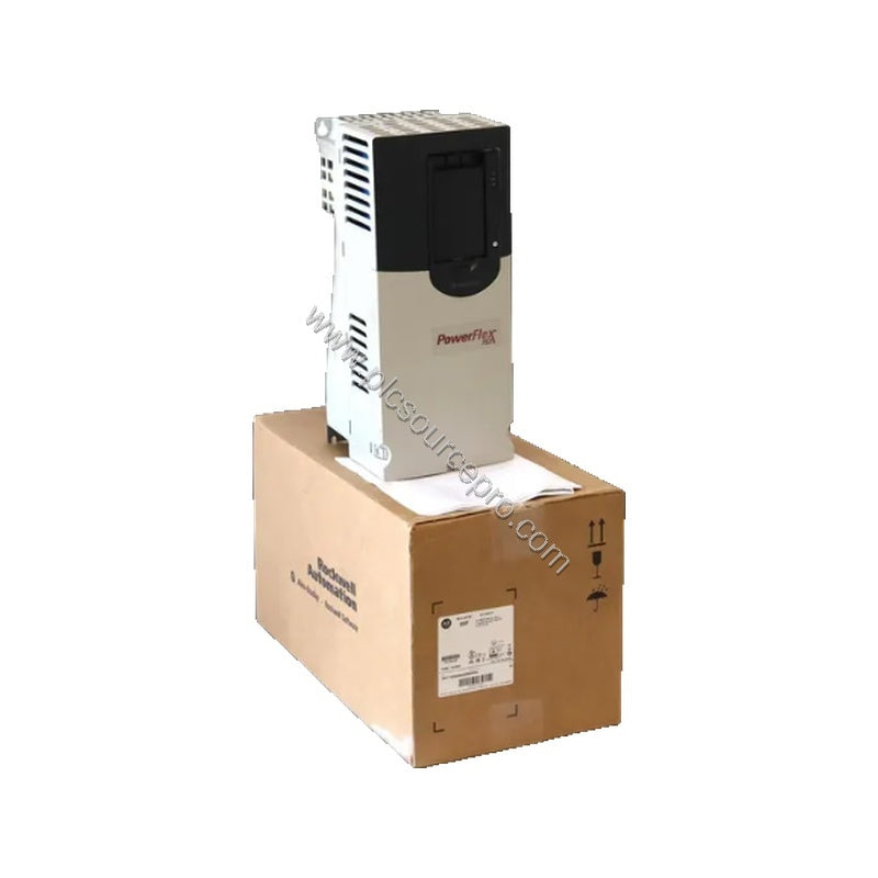 Figure 1: Front view of the Allen-Bradley 20F11ND040JA0NNNNN PowerFlex 753 AC Drive showing its robust industrial enclosure a