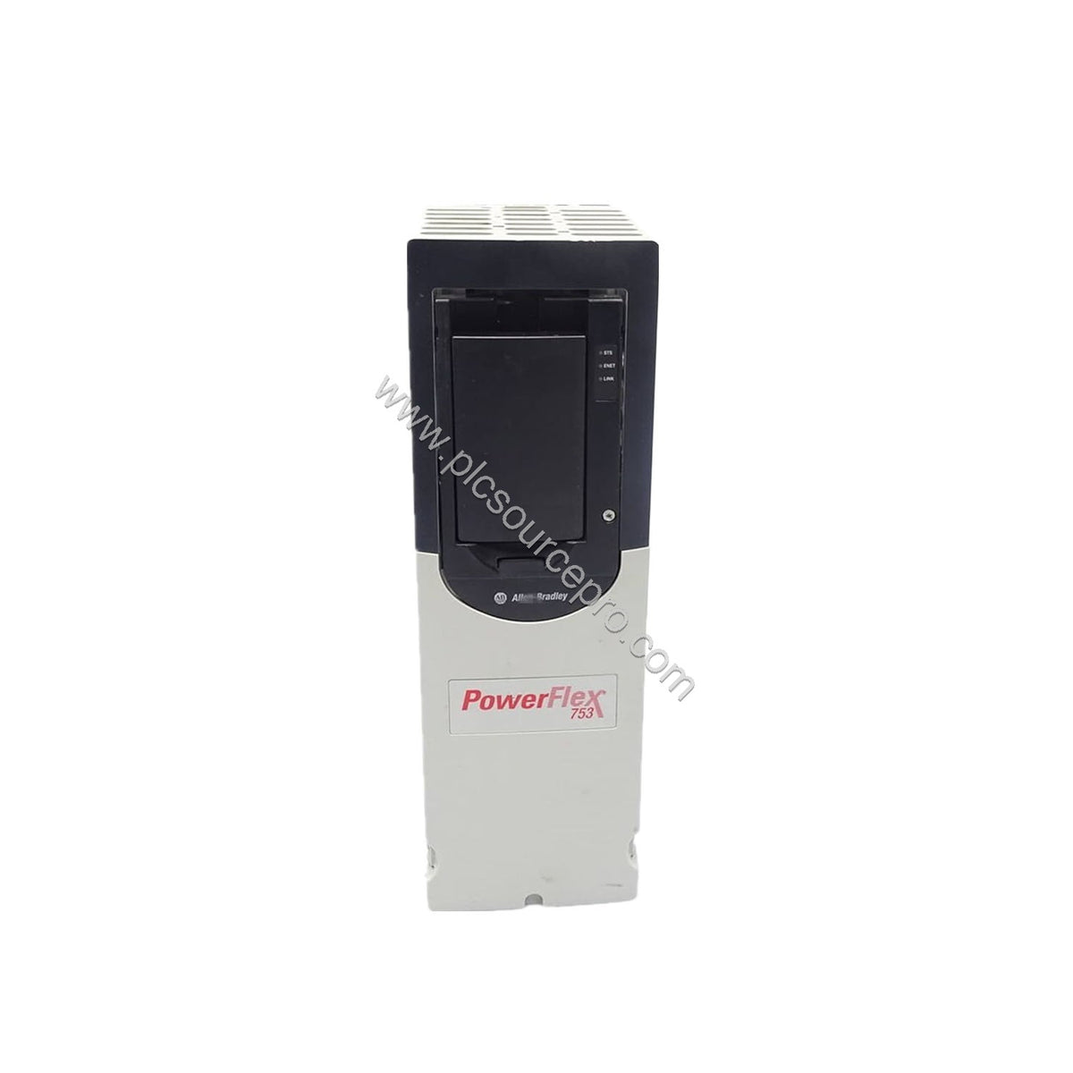 Figure 1: Front view of the Allen-Bradley 20F11ND022AA0NNNNN PowerFlex 753 adjustable frequency drive showing its compact ope