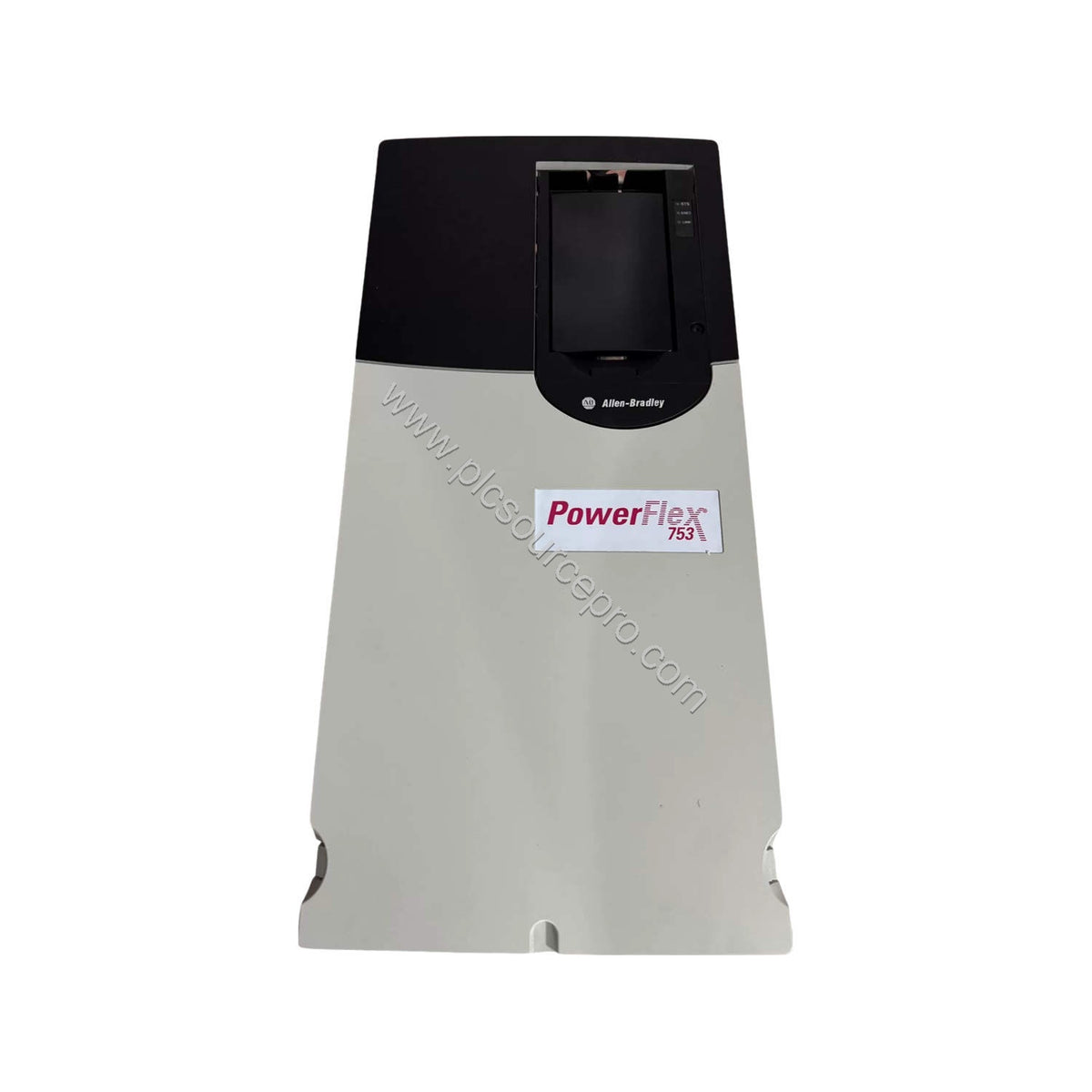 Figure 1: Front view of the Allen-Bradley 20F11ND052JA0NNNNN PowerFlex 753 AC Drive showing its compact industrial enclosure 