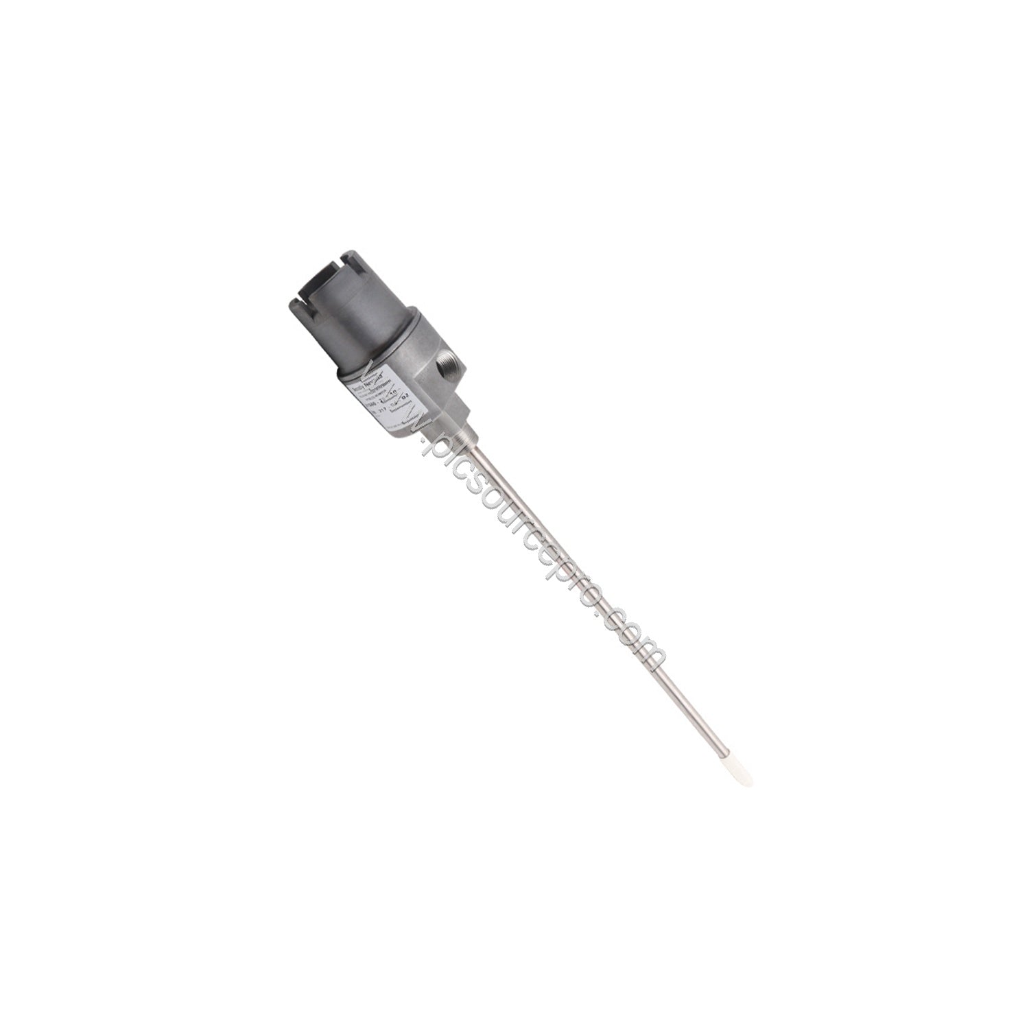 Figure 1: Front view of the Bently Nevada 21000-16-10-15-070-03-02 Proximity Probe Housing Assembly showing its aluminum body