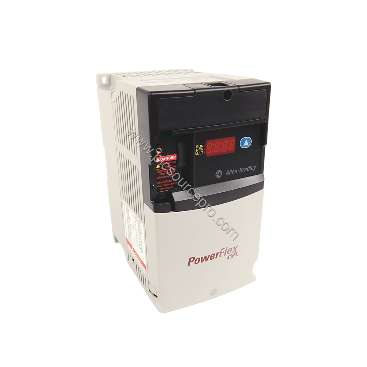 Figure 2: The Allen-Bradley 22D-D010F104 drive features a Size B frame and flange mount design for easy installation.