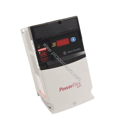 Figure 2: Side view of the Allen-Bradley 22D-D017N104 drive reveals the Size C frame and IP20-rated enclosure for industrial 