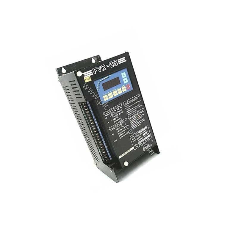 Figure 1: Front view of the Allen-Bradley 22F-RF6P0-AS EMC Filter Kit showing its metal enclosure and terminal connections fo
