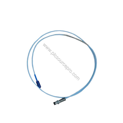 Figure 2: The Bently Nevada 330171-00-40-05-02-00 with its miniature coaxial ClickLoc connector and 0.5 meter cable.