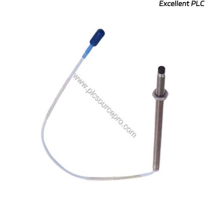 Figure 1: Front view of the Bently Nevada 330903-00-05-50-11-05 3300 NSv Proximity Probe, showing its stainless steel case an