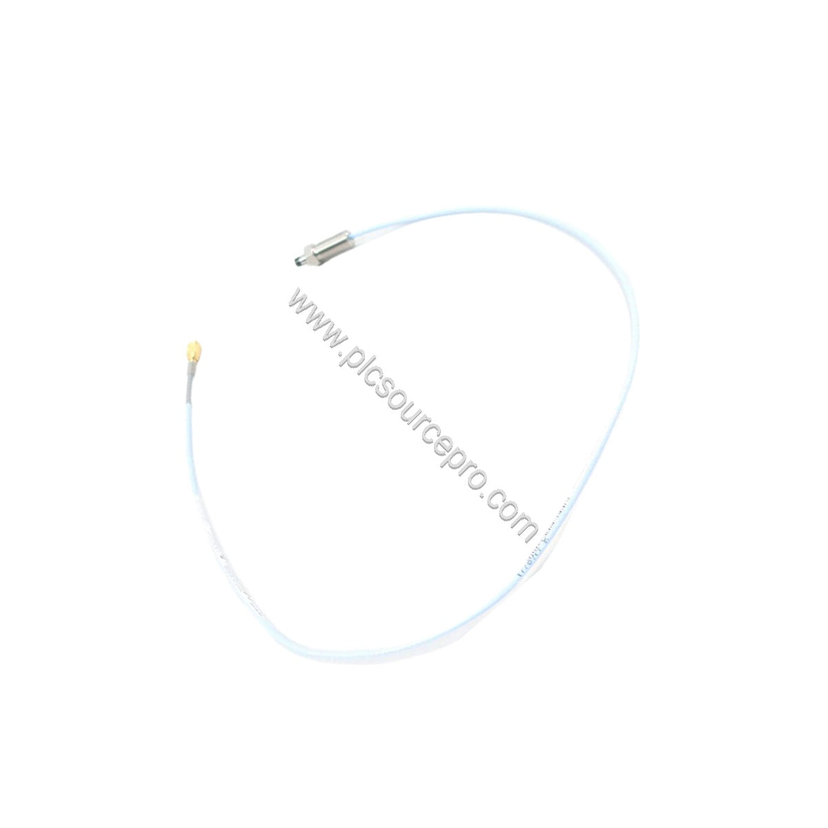 Figure 2: The Bently Nevada 330906-02-12-10-02-05 probe with 1.0 meter cable, highlighting its compact design and threaded mo