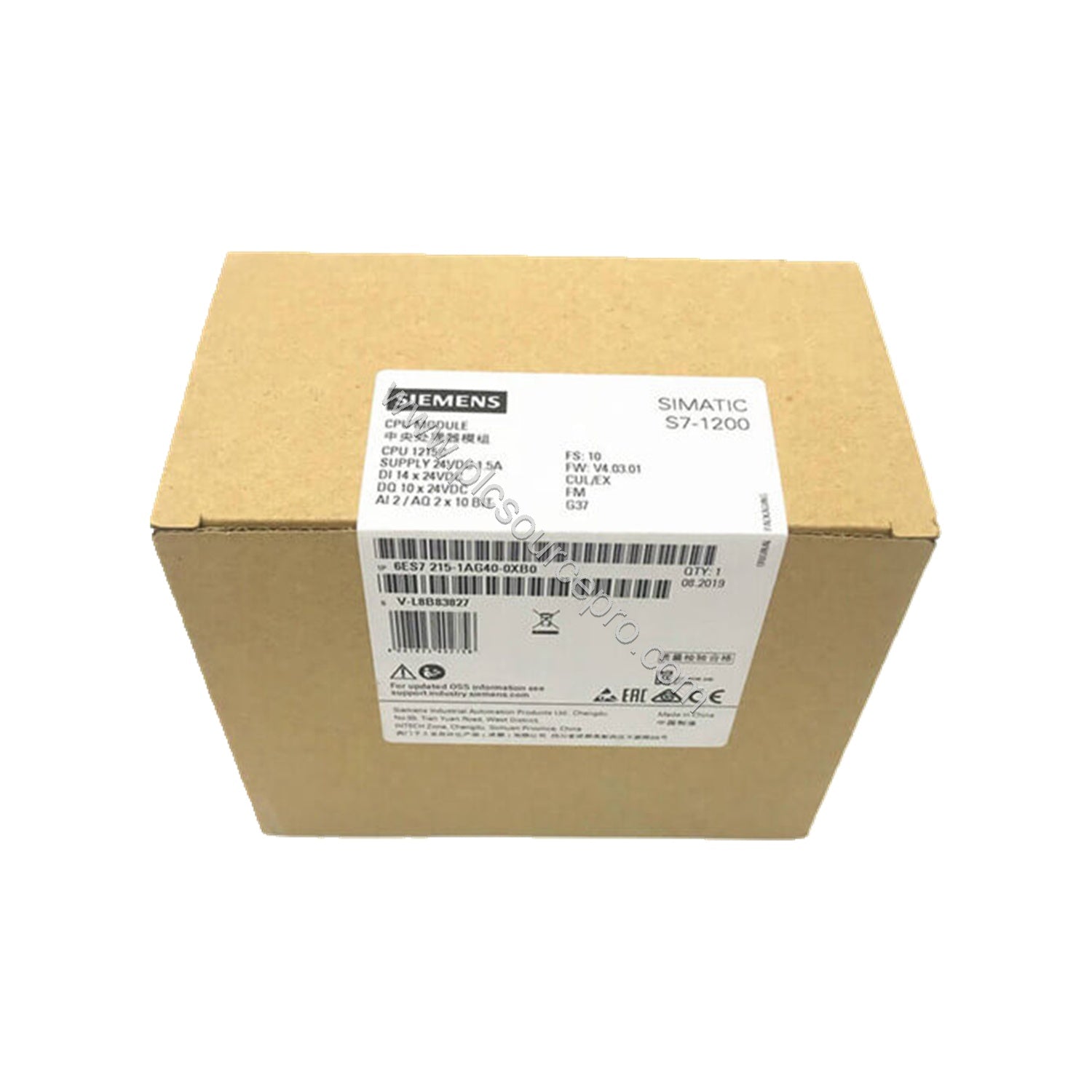Siemens 6ES7215-1HG40-0XB0 - 6ES7215-1HG40-0XB0