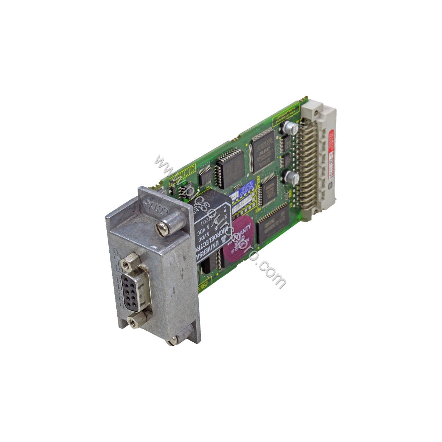 Figure 1: Front view of the Siemens 6SN1114-0NB01-0AA0 Industrial Automation Module showing its compact rectangular enclosure