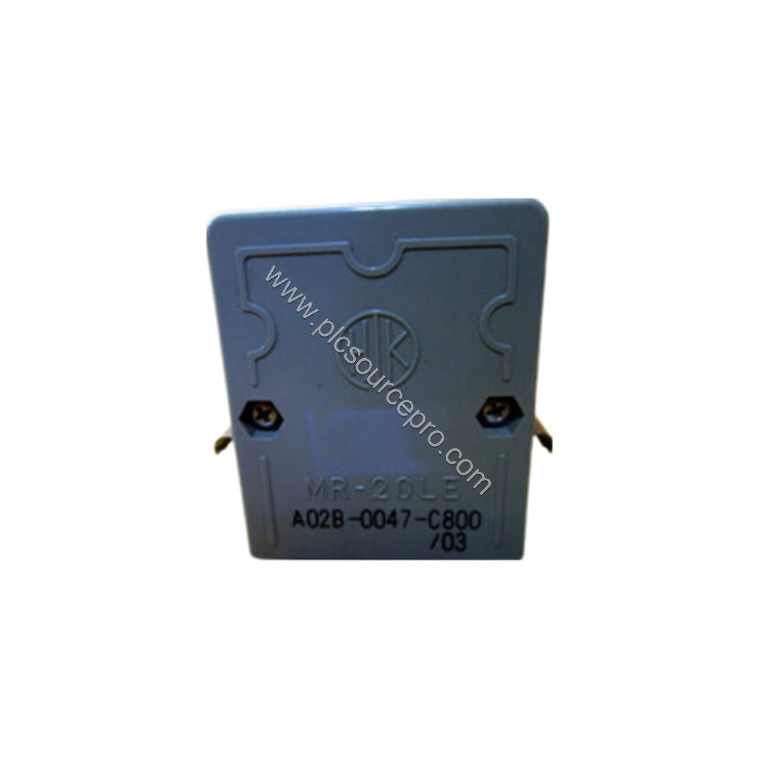 Figure 1: Front view of the FANUC A02B-0281-C071 10.4-inch color LCD display monitor with soft keys and a clean panel-mount b