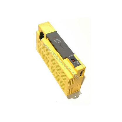 Figure 1: Front view of the FANUC A06B-6066-H004 industrial automation module showing its compact metal enclosure and front p
