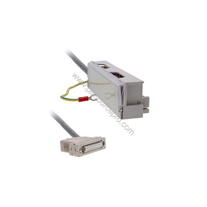 Figure 2: Side view of the Schneider ABFM08S201 highlighting the moulded stress relief and PVC insulation for industrial envi
