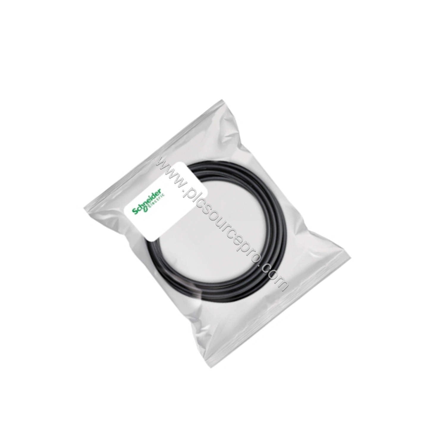 Figure 2: Detailed view of the Schneider ABFS16H200 cable's shield and AWG 22 conductors designed for reliable analog signal 