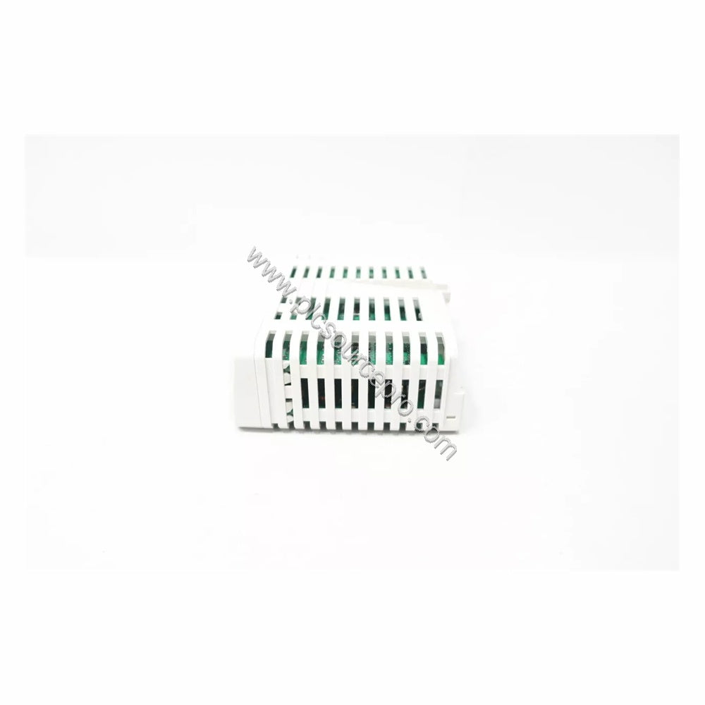 Figure 2: Side view of the ABB AI815 highlighting the connector interface and mounting design for S800 I/O systems.