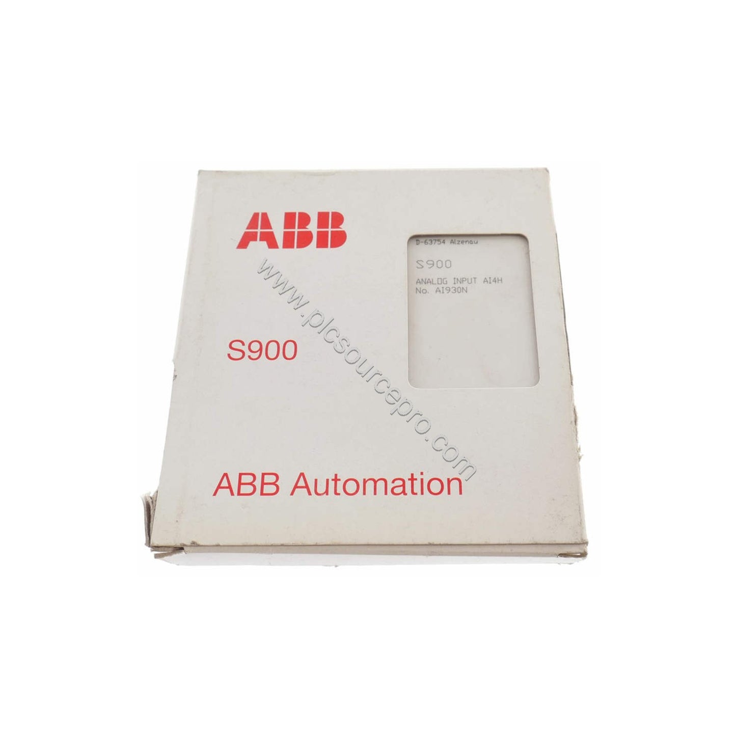 Figure 2: The ABB AI930N module with 4-channel 4-20 mA input support, HART communication, and S900 I/O integration for indust