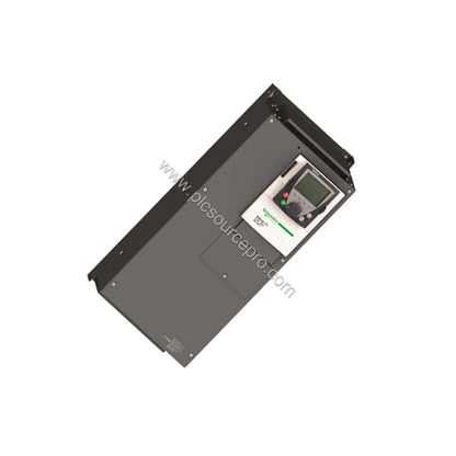 Figure 2: Rear panel of the Schneider ATV71HD45N4 with power terminals and integrated heat sink for efficient thermal managem