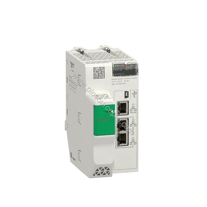 Figure 2: The Schneider BMEP586040C Industrial Automation Module with Ethernet ports and USB connector, suitable for large-sc