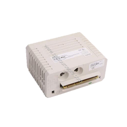 Figure 1: Front view of the ABB CI854A PROFIBUS-DP/V1 Interface Module showing its compact industrial enclosure and two PROFI