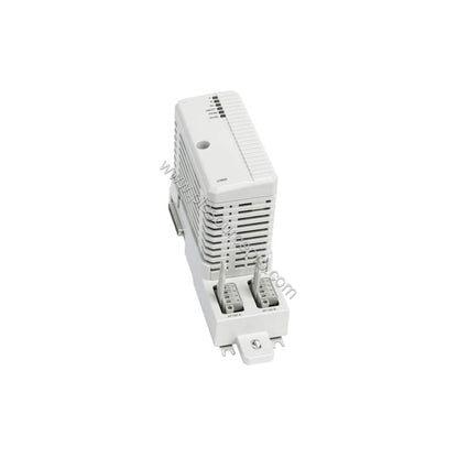 Figure 1: Front view of the ABB CI869 Industrial Automation Module showing its compact enclosure and status indicator LEDs.