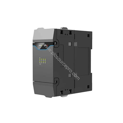Figure 1: Front view of the Flexem F5-MD0808N Industrial Automation Module showing its compact industrial enclosure and front