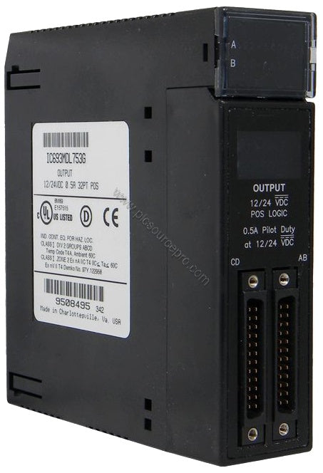 GE IC693MDL753 Series 90-30 Digital I/O Module-32-Point Discrete Output