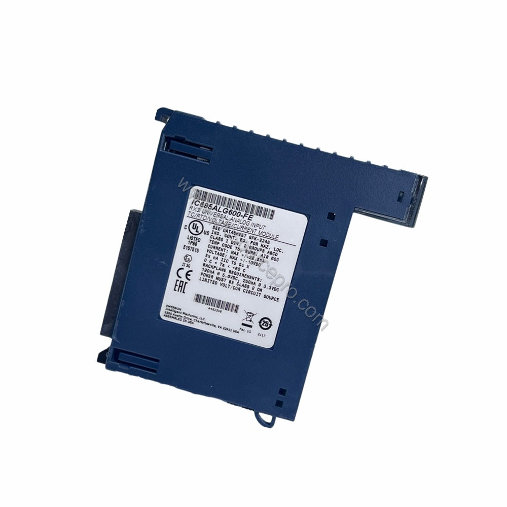 GE IC695ALG600 Universal Analog Input Module for PACSystems RX3i