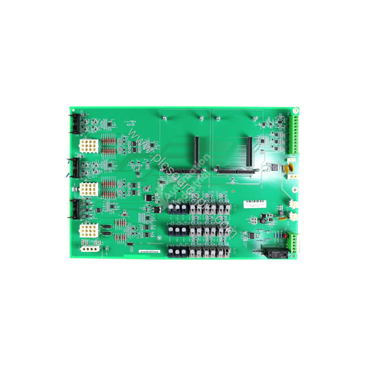 Figure 1: Front view of the GE IS200LSGIH1A PCB showing the gating interface board with its connectors and standoffs.