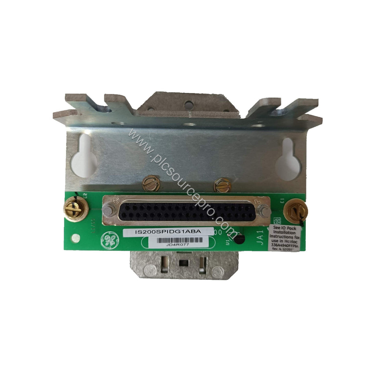 Figure 1: Front view of the GE IS200STAIH2A Industrial Automation Module showing its compact terminal board layout and multip