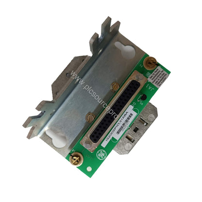 Figure 2: Close-up of the GE IS200STAIH2A terminal blocks and jumper configuration for flexible analog input and output setup