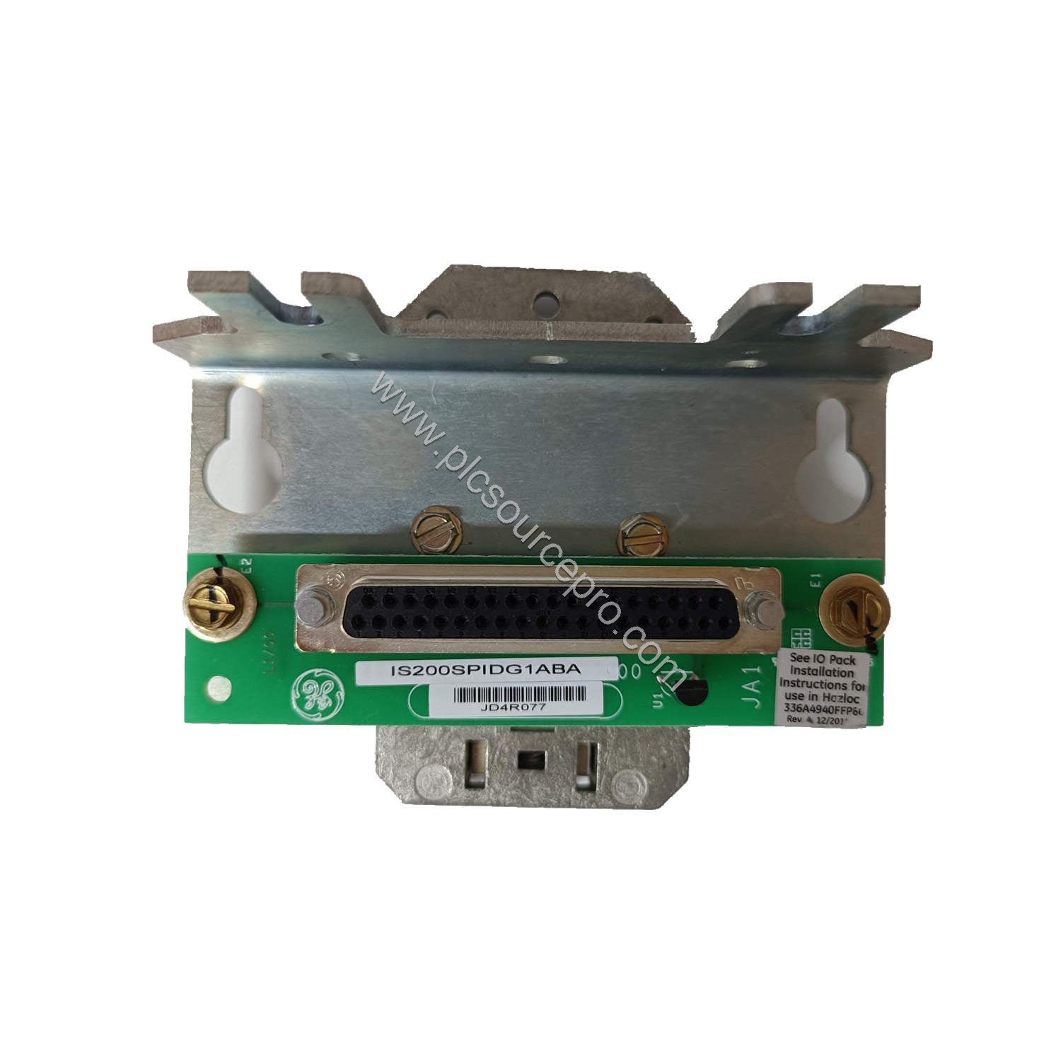 Figure 1: Front view of the GE IS200STAIH2ABA Industrial Automation Module showing its compact terminal board layout and high