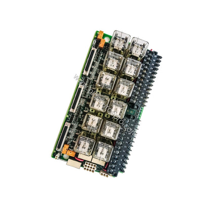 Figure 2: Close-up of the GE IS200TREGH1BDB showing the three jack connector ports and component layout for the Mark VI syste