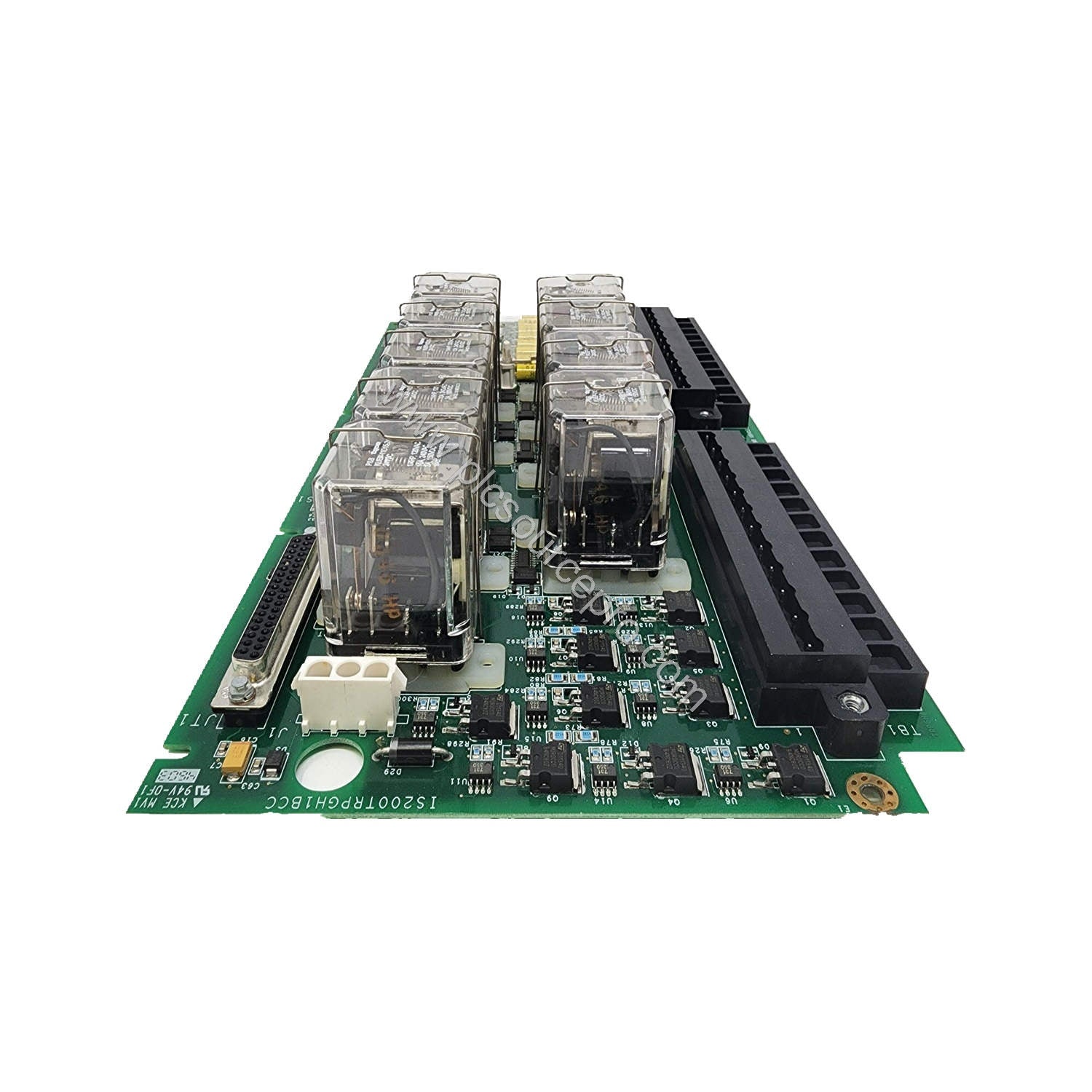Figure 1: Front view of the GE IS200TRPGH1BCC Industrial Automation Module showing its printed circuit board layout with term