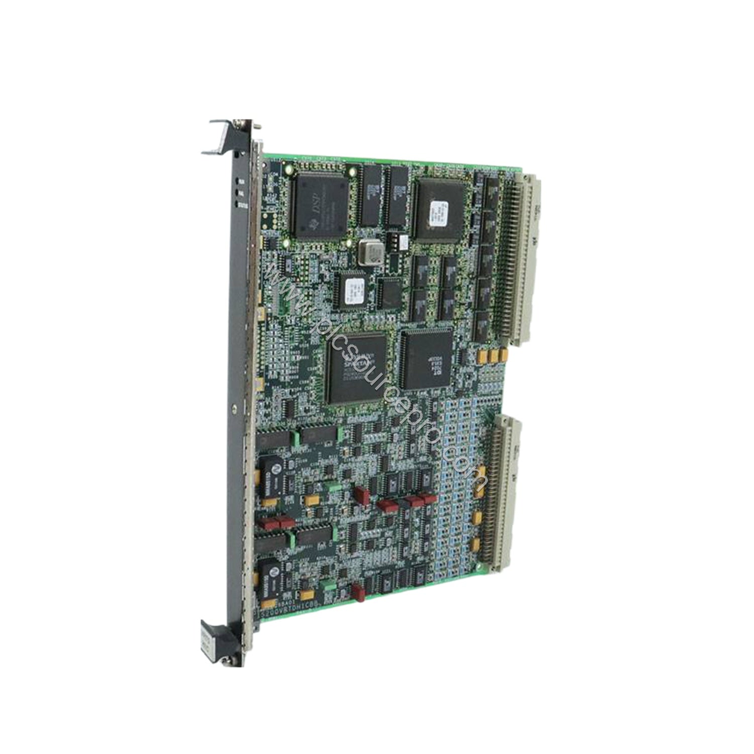 Figure 1: Front view of the GE IS200VRTDH1DAB Industrial Automation Module showing its compact circuit board with faceplate a