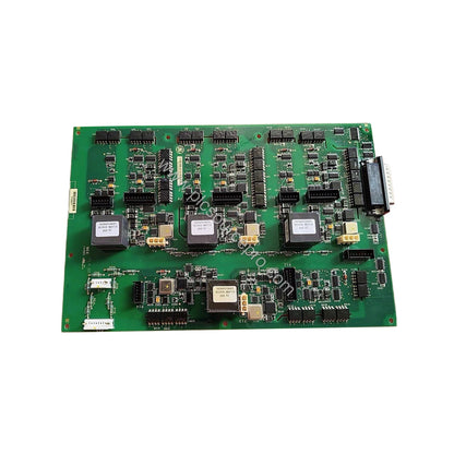 Figure 2: Close-up of the GE IS210AEDBH4AGD Industrial Automation Module highlighting the Bicron transformers and integrated 