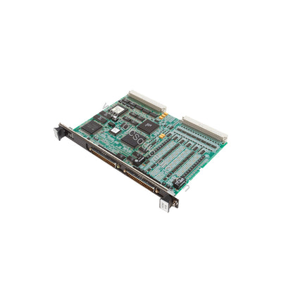 Figure 1: Front view of the GE IS215VCMIH2C VME Bus Master Controller Board showing its 6U form factor and front panel LED in