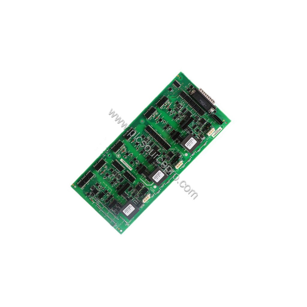 Figure 1: Front view of the GE IS400TDBTH6A discrete input/output module showing its rugged industrial enclosure and clearly 