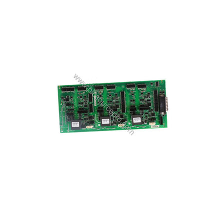 Figure 2: Close-up of the GE IS400TDBTH6A module's connection points and status indicators, highlighting its 125V DC discrete